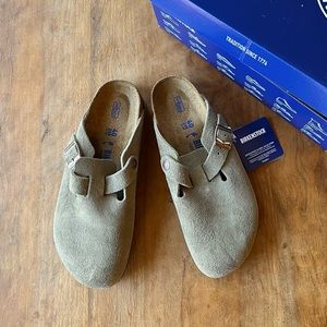 Birkenstock Boston Taupe size 40